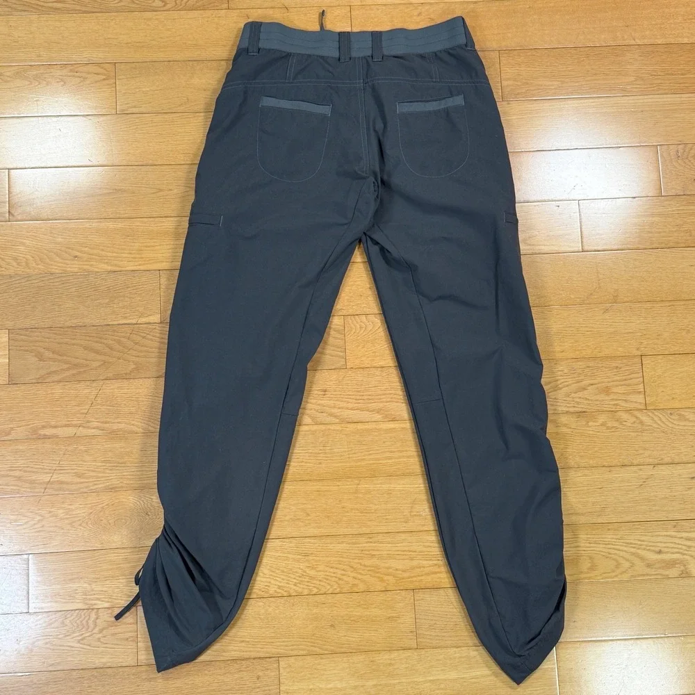 Kuhl‎ Womens Gray Horizn Hiking Cargo Pants Size 4 Reg Cinched Ankle Utility